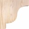 Ekena Millwork Newport Smooth Corbel, Douglas Fir, 5 1/2"W x 12"D x 12"H COR06X12X12NEW00SDF - alternate 2